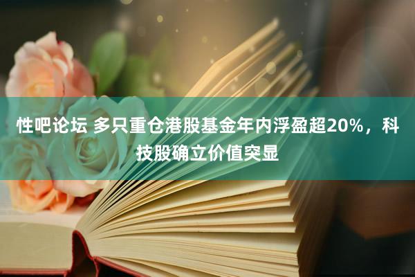 性吧论坛 多只重仓港股基金年内浮盈超20%，科技股确立价值突显