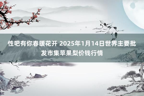 性吧有你春暖花开 2025年1月14日世界主要批发市集苹果梨价钱行情